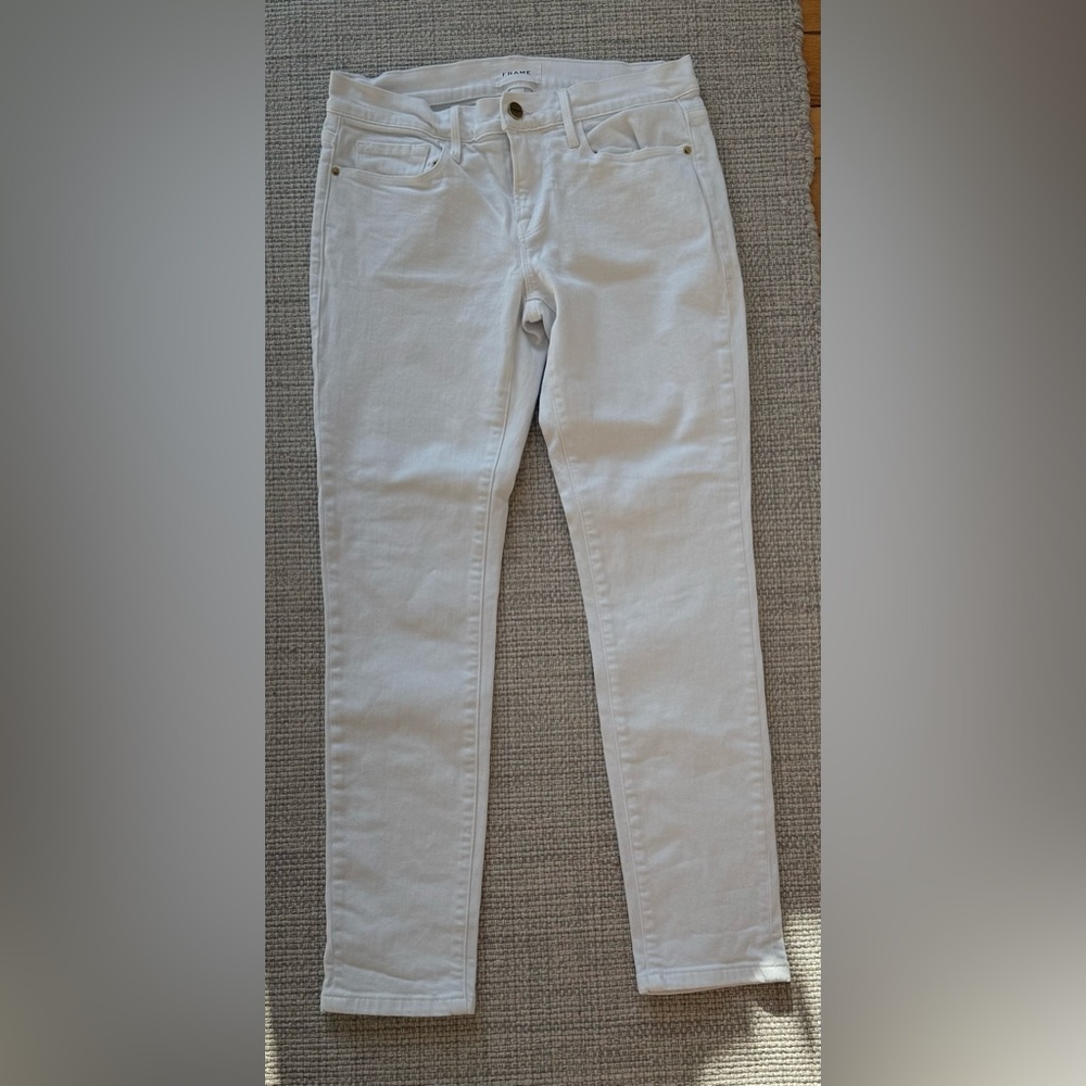 Frame Denim White Garçon